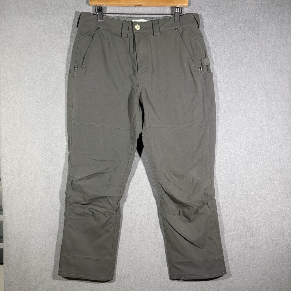 Flylow Men’s Utility Work Pants Carpenter Outdoor Hiking Gray Size 34